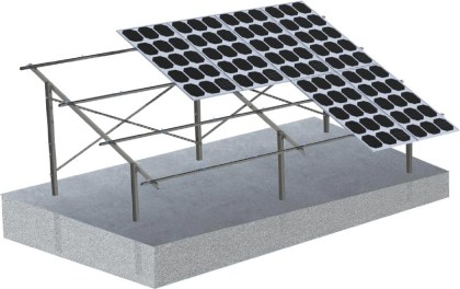 GP-3C Steel Pile Hammer Ground Mounting System